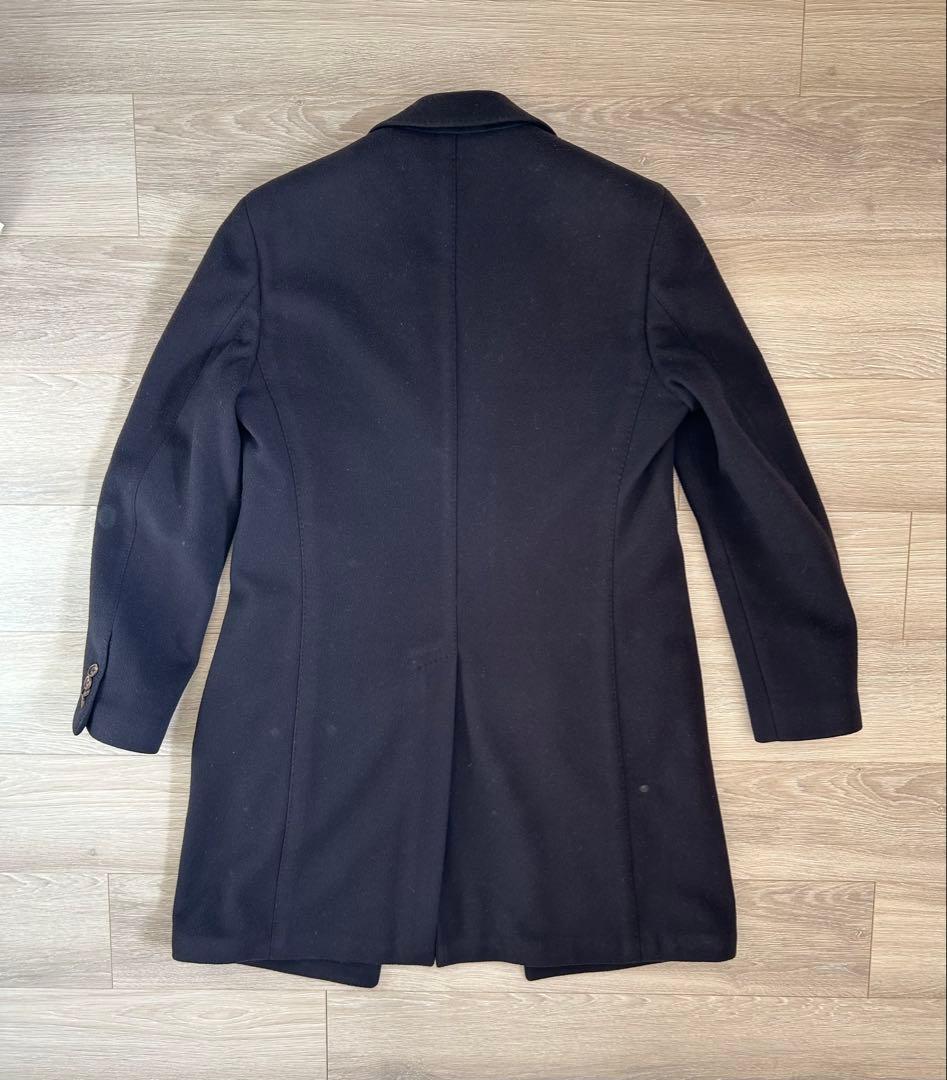 【最終価格】LARDINI ラルディー二 チェスターコート　46 ウール