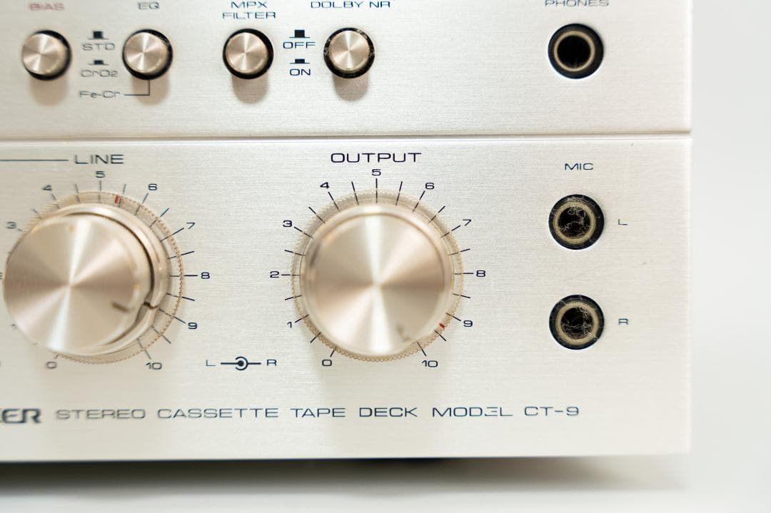 Pioneer カセットデッキ CT-9（ジャンク品）