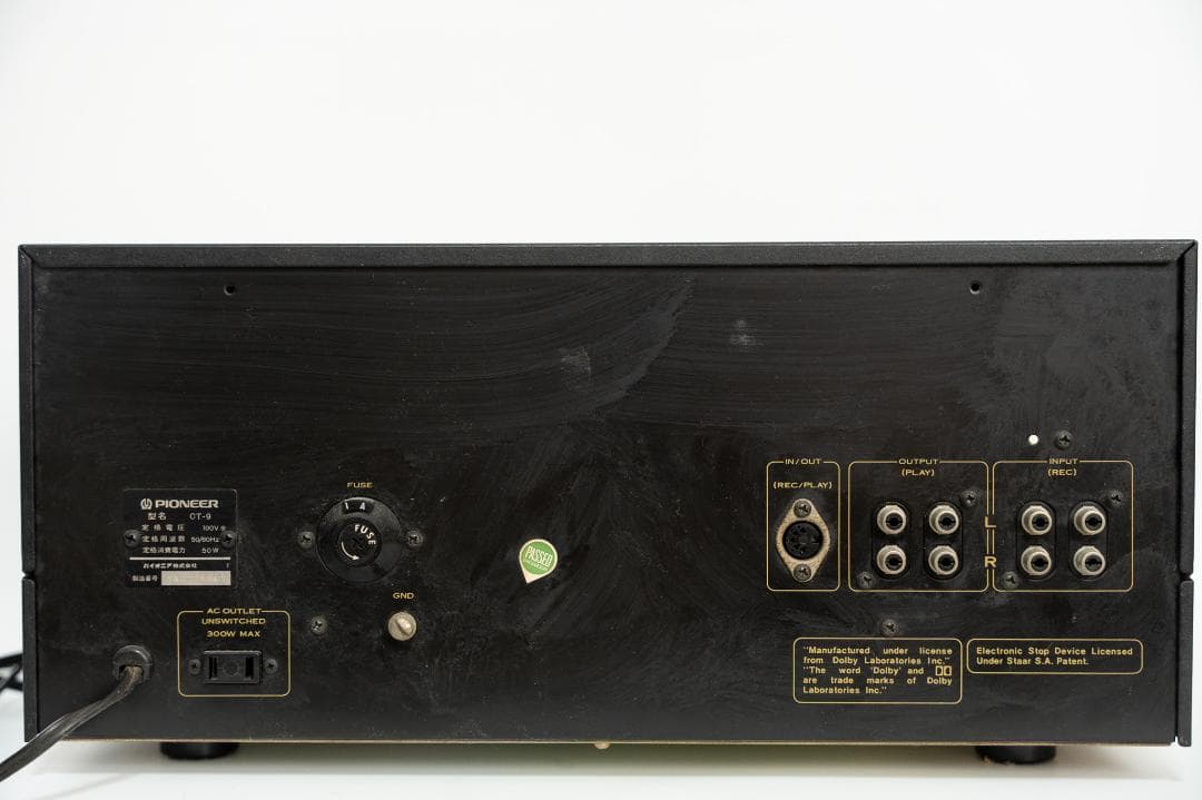 Pioneer カセットデッキ CT-9（ジャンク品）