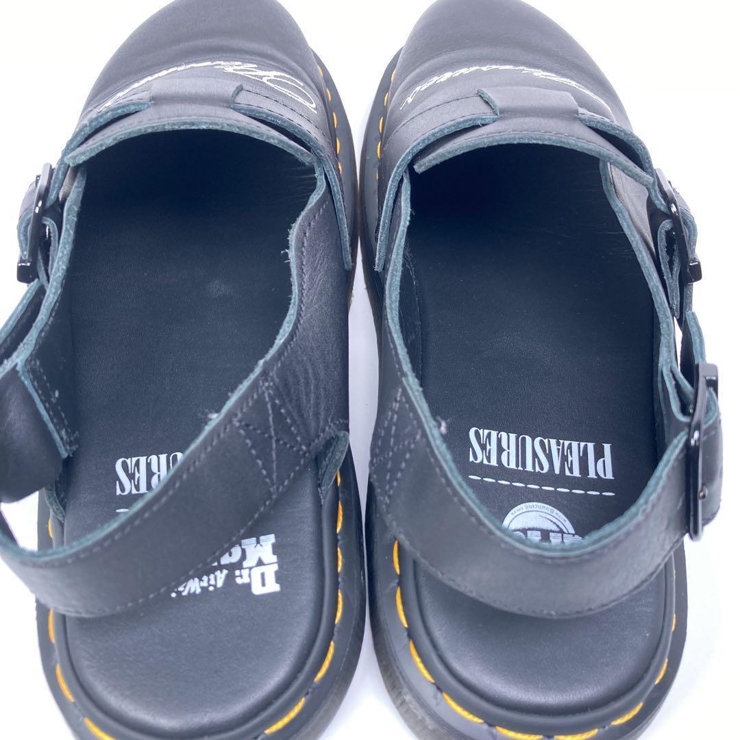 限定コラボ・美品　ドクターマーチン　JORGE PLEASURES　刺繍サンダル