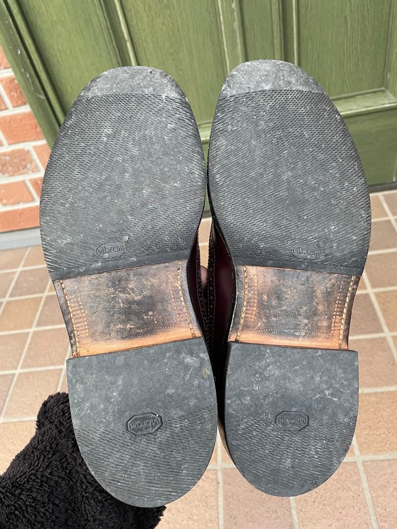 キ*ツ様 Alden オールデン 975 6.5E ウィングチップ コードバン