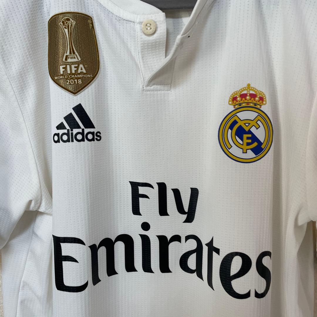 【正規品】レアル 18/19 ホーム モドリッチ O オーセン CWC＋リーガ