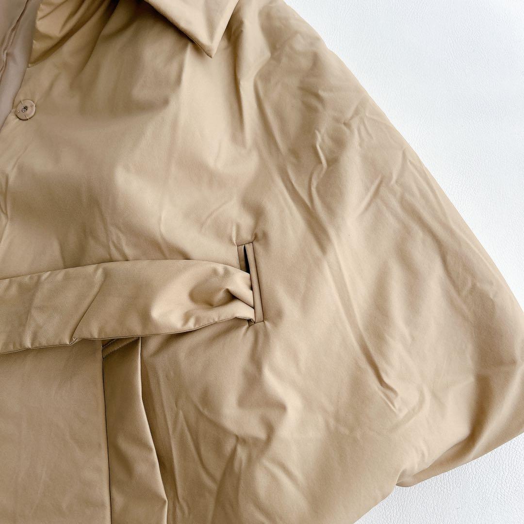 ☆美品☆ボールジィ　トゥモローランド　パデットツイル ベルテッドポンチョ　36