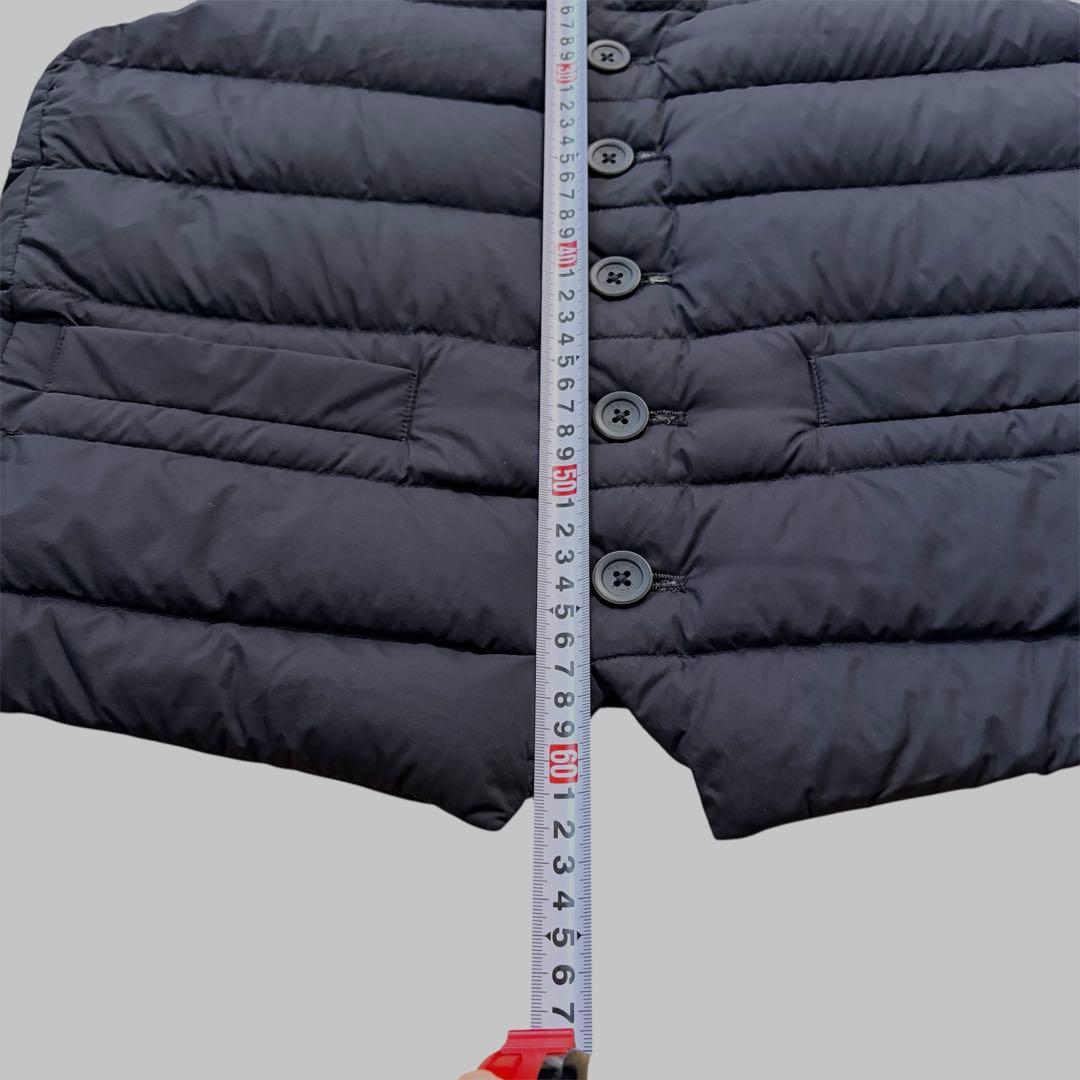 ヘルノ HERNO LEGEND ダウンベスト ジレ サイズ48 ダークネイビー