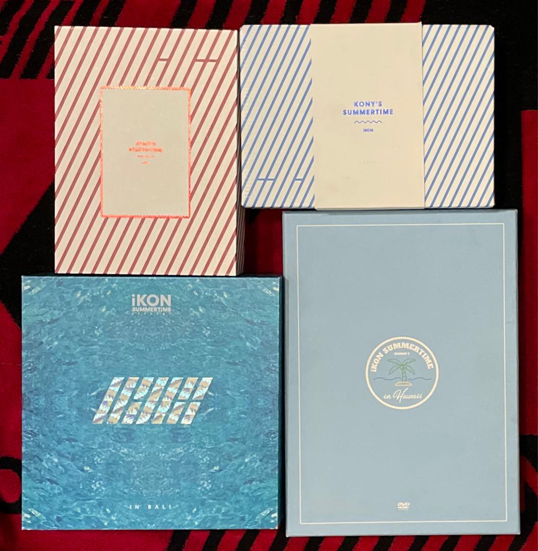 iKON DVDセット　WINTERTIME SUMMERTIME 4点