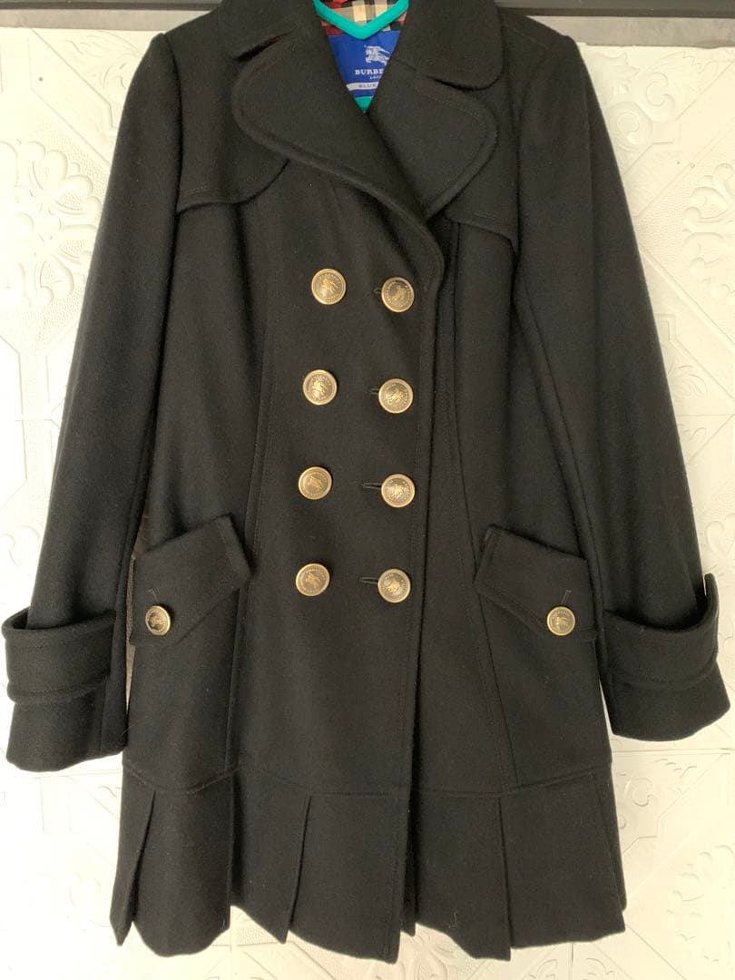 バーバリー ブルーレーベル Pコート