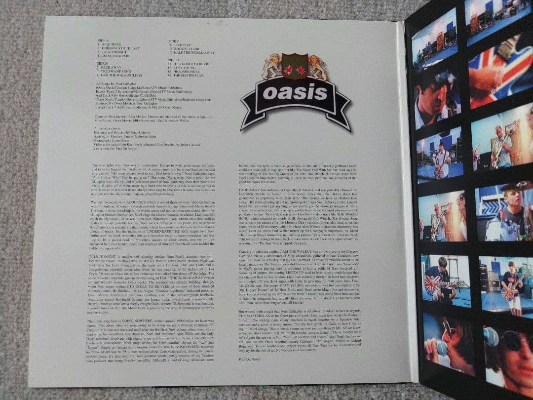 OASIS オアシス The Masterplan マスタープラン LPレコード