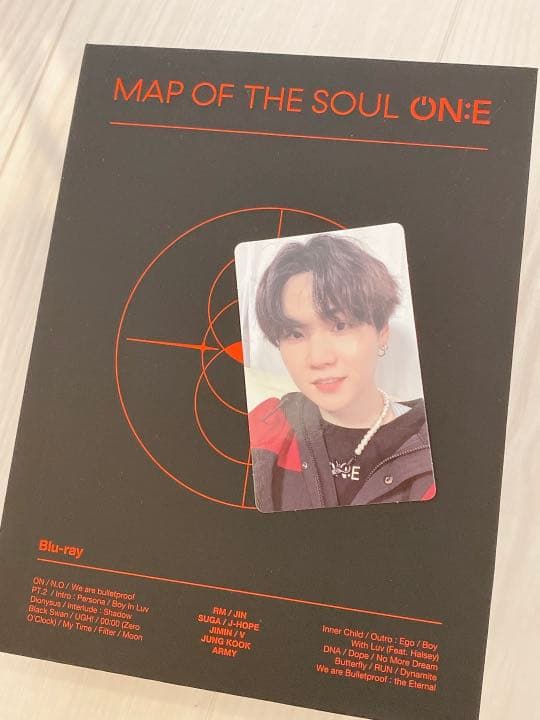 BTS MAP OF THE SOUL ON:E トレカ SUGA ユンギ