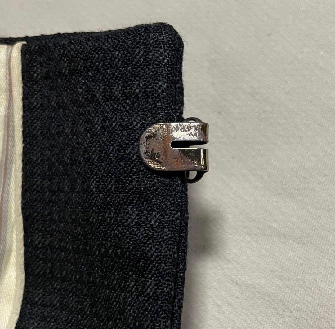 希少 vintage 1940s~50s Wide Wool Slacks 黒