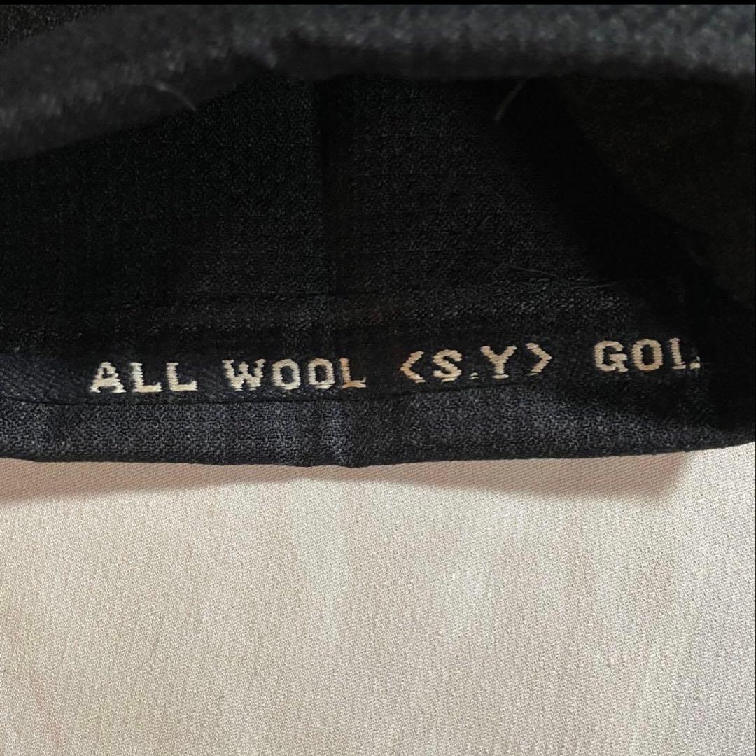 希少 vintage 1940s~50s Wide Wool Slacks 黒