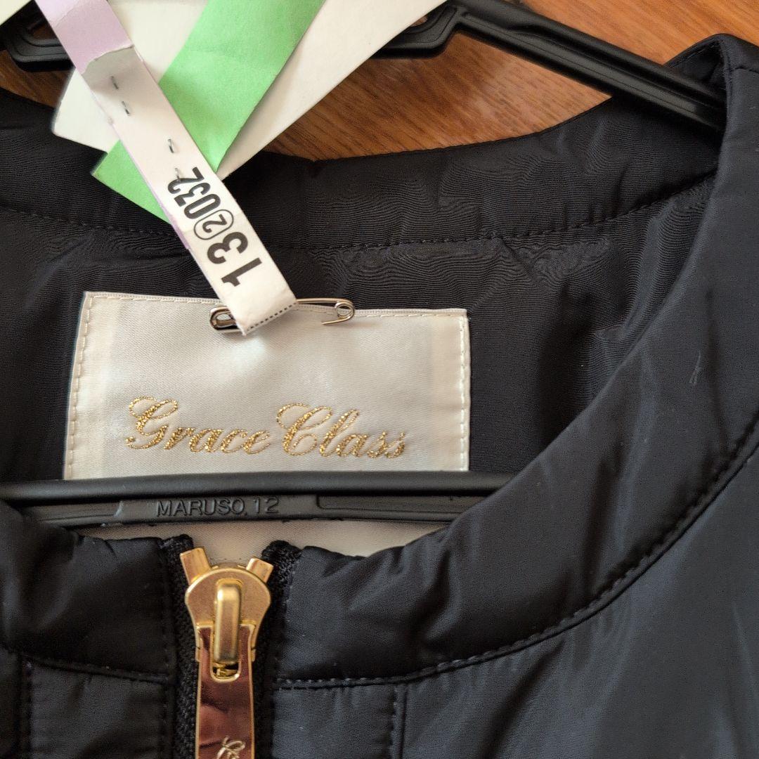 グレースコンチネンタル　ボアコンビダウンジャケット