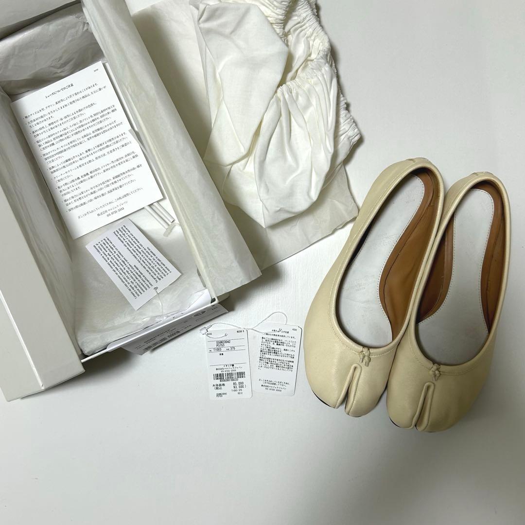 ●専用●マルジェラ足袋バレエ　オフホワイト　EU37.5 23.5〜24cm