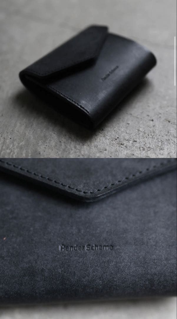 ぱるりん Render Schame Flap Wallet(BLACK)