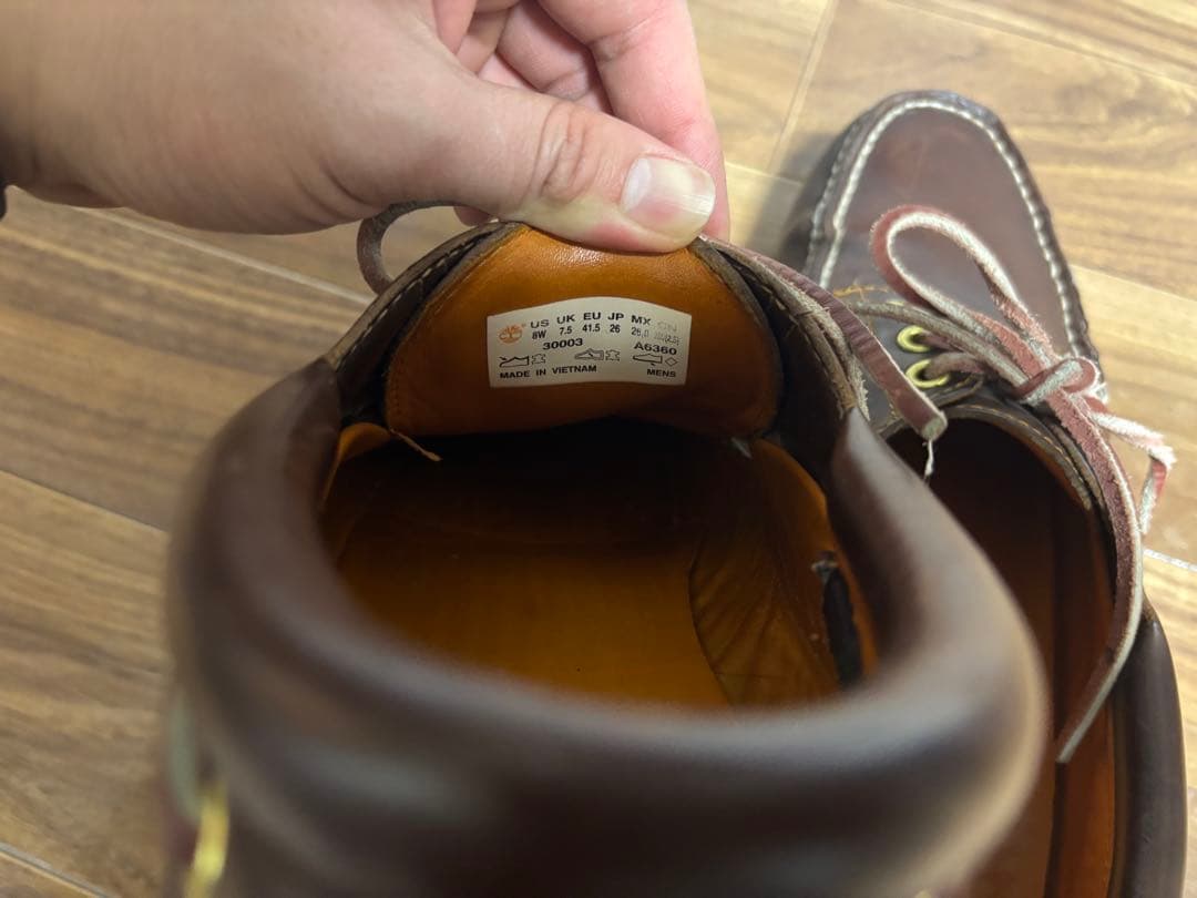 靴 Timberland 3eye 26cm