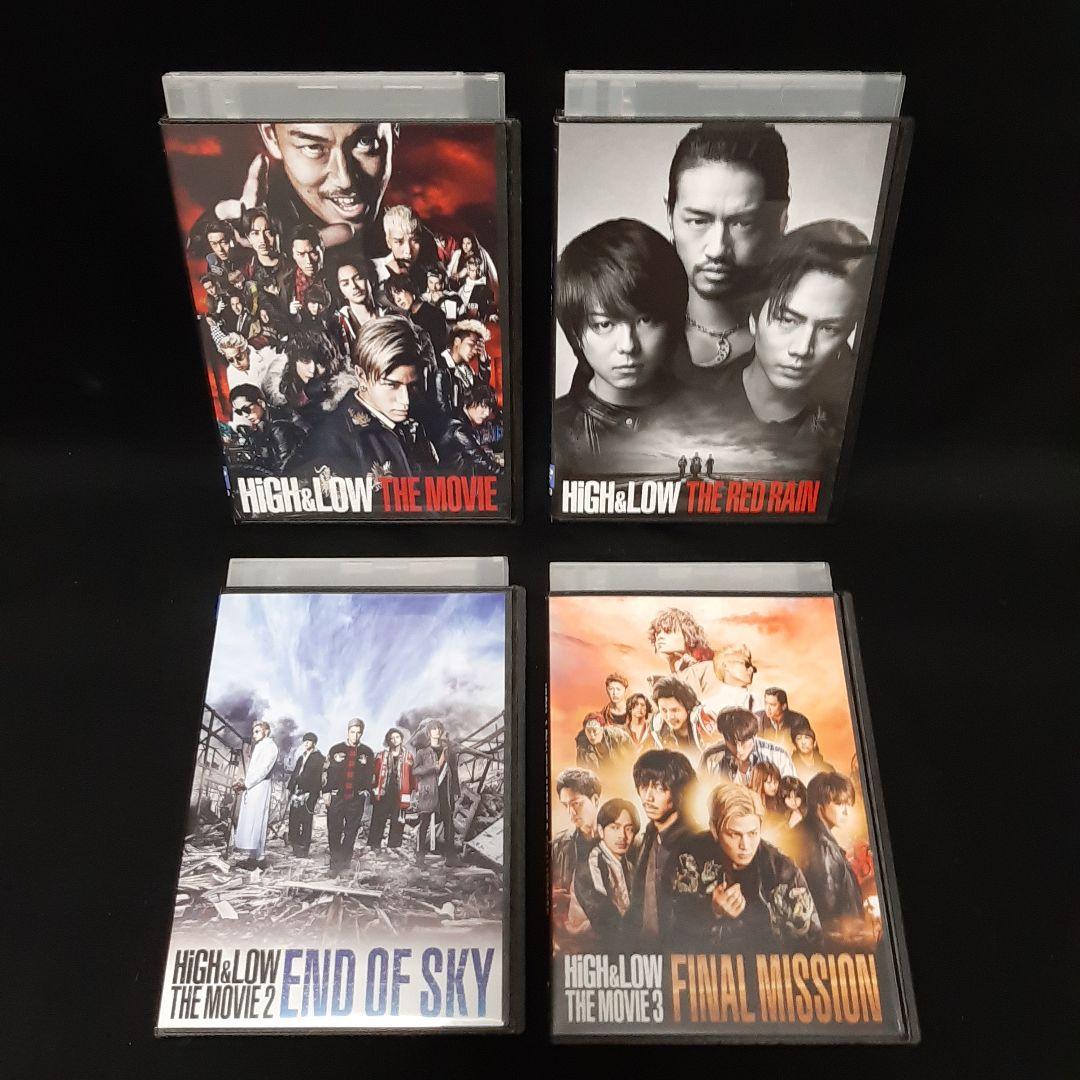 HiGH&LOW DVD 連ドラ1&2&映画4作品セット 全巻セット