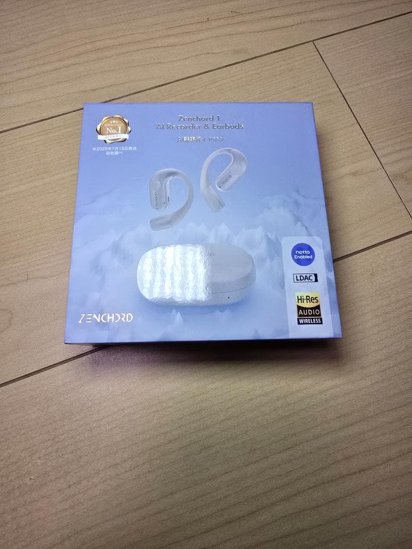 Zenchord1 AI議事録ワイヤレスイヤホン