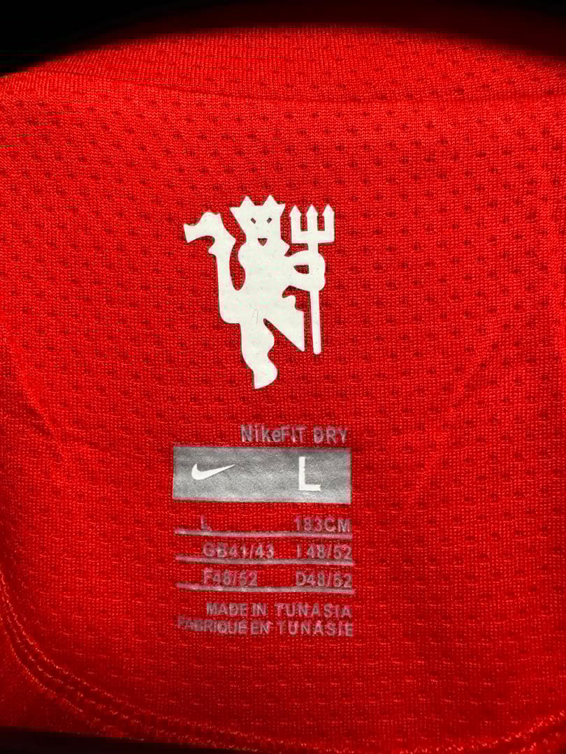 マンチェスター・ユナイテッド ロナウド 7 シャツLサイズ