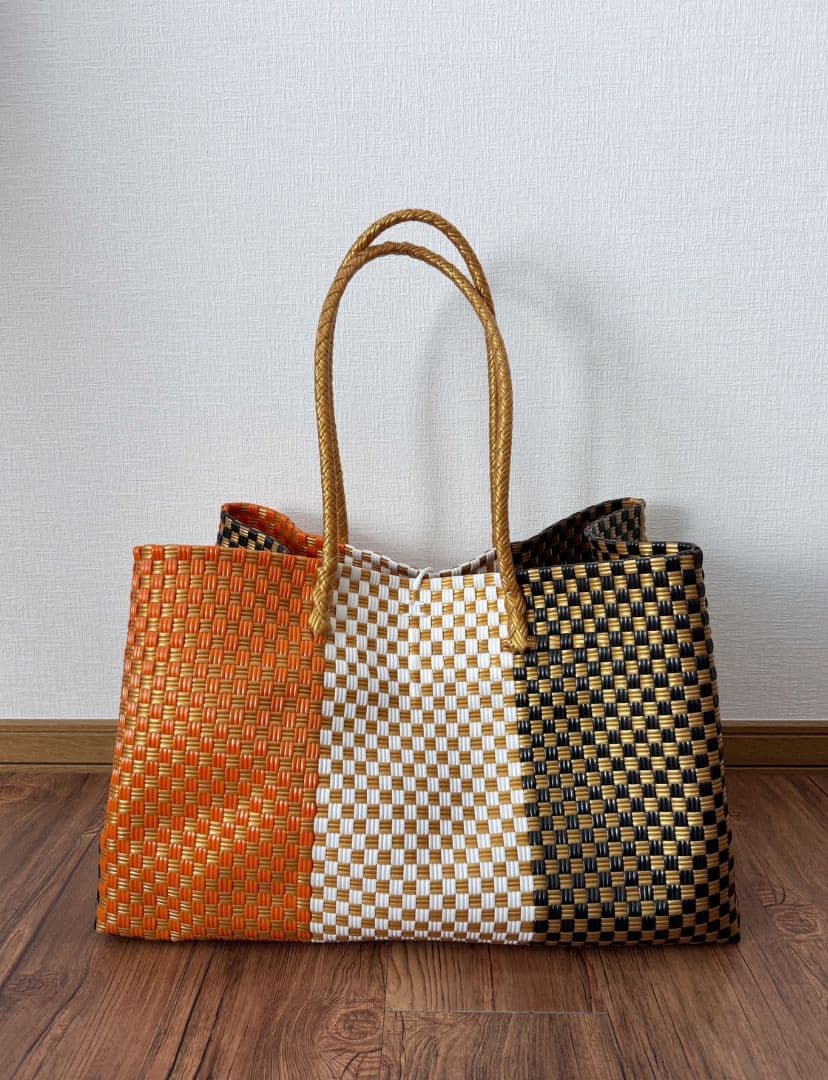 ジャンボsize！ プラカゴ メルカド 特大　トートバッグ　パサールバッグ　22