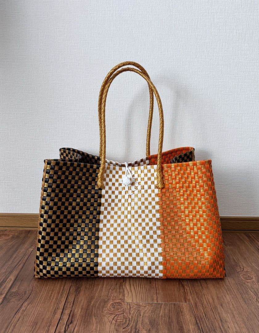 ジャンボsize！ プラカゴ メルカド 特大　トートバッグ　パサールバッグ　22