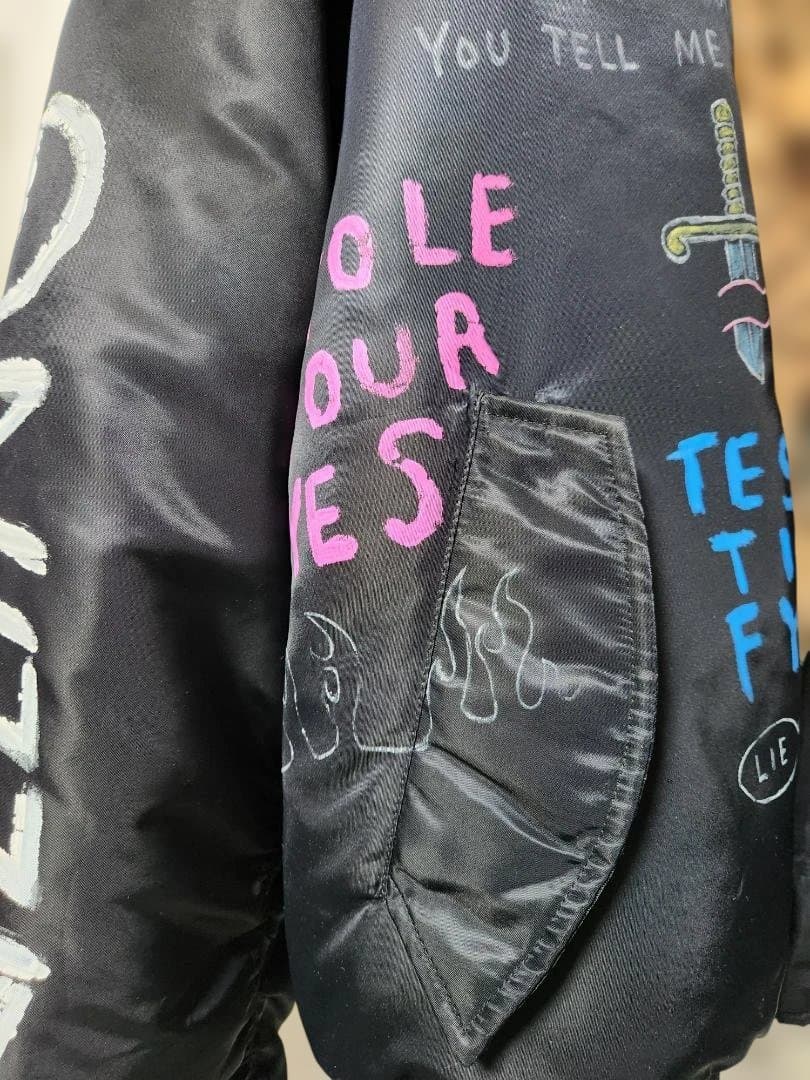 大西様用guernika/MA-1 GUERRILA RADIO / Black