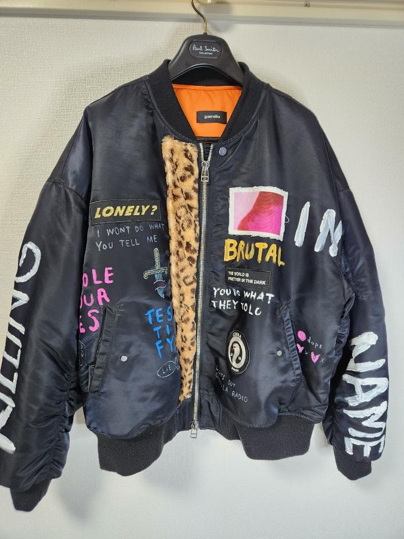 大西様用guernika/MA-1 GUERRILA RADIO / Black