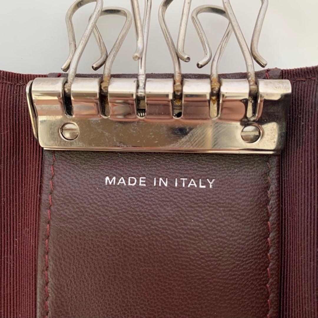 CHANEL シャネル キーケース マトラッセ ブラック ラムスキン