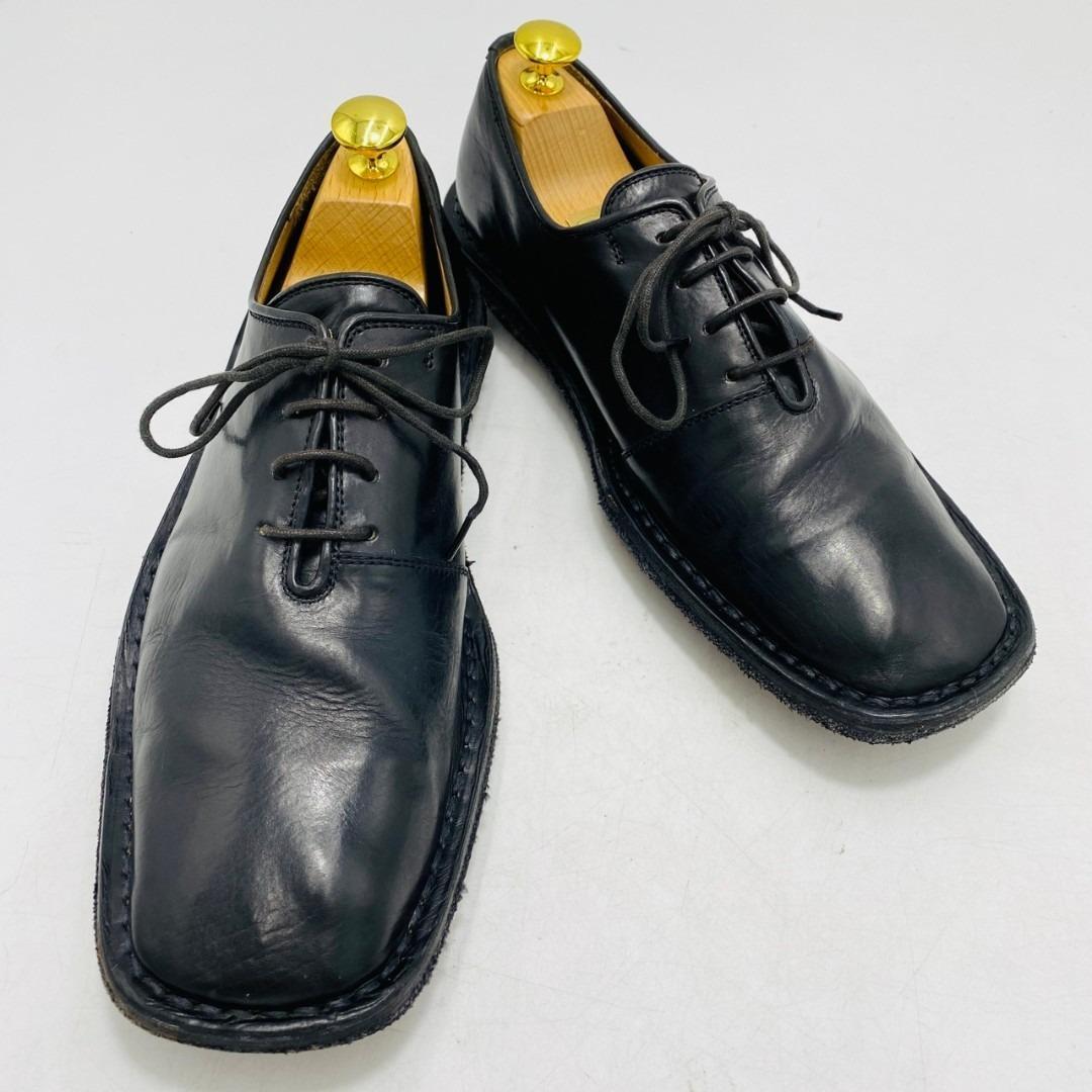 MIHARA YASYHIRO ドレスシューズ レザー スクエアトゥ 25cm