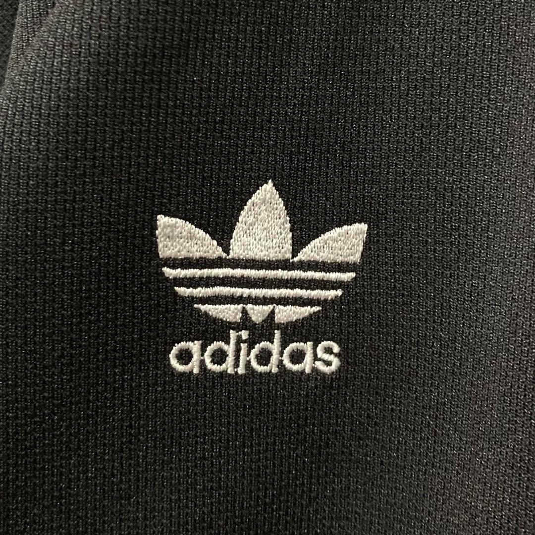 90s《US古着》アディダス デサント トラックジャケット トレフォイルロゴ刺繍