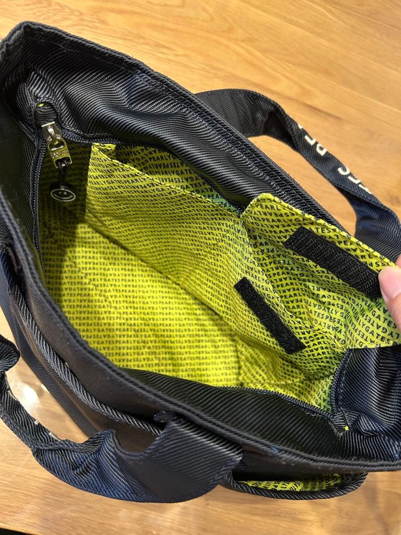 PEARLY GATES ネイビー トートバッグ