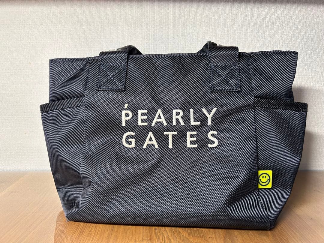 PEARLY GATES ネイビー トートバッグ