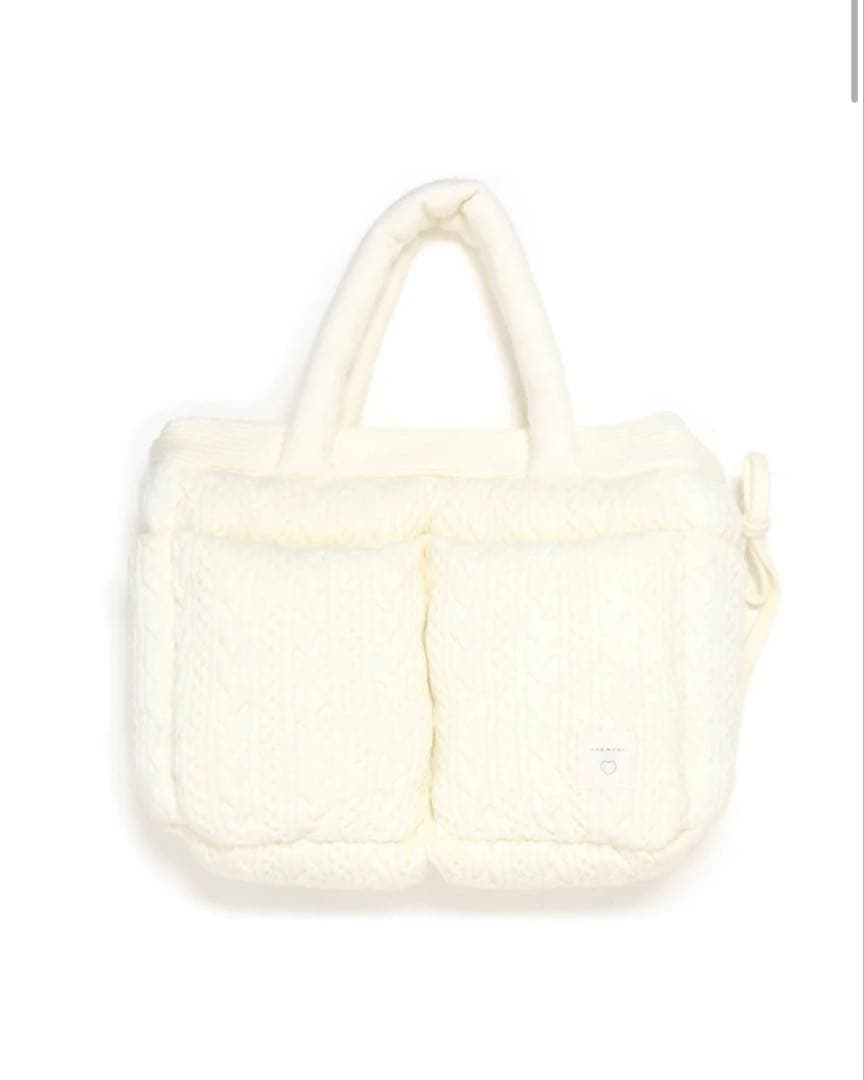 バッグ ANDMARY Mary quilting knit bag