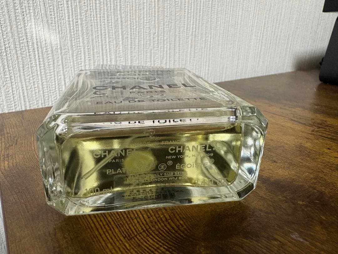 CHANEL PLATINUM ÉGOÏSTE 100ml 9割残