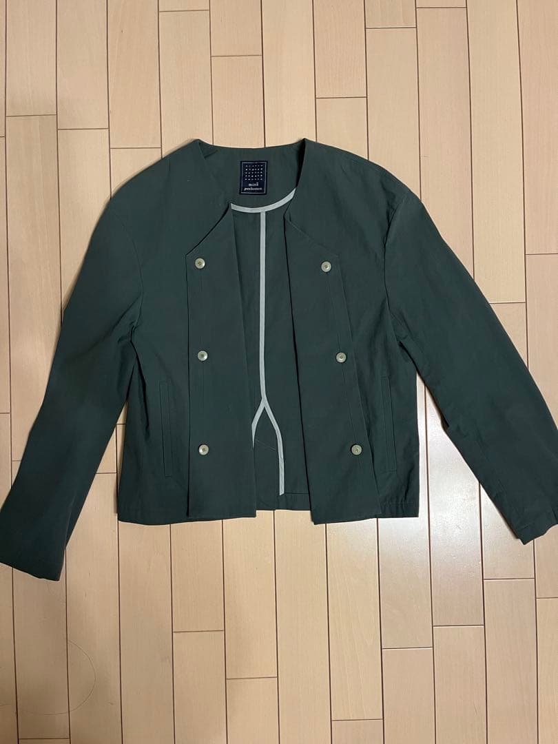 ミナペルホネン　ジャケット　sea fog