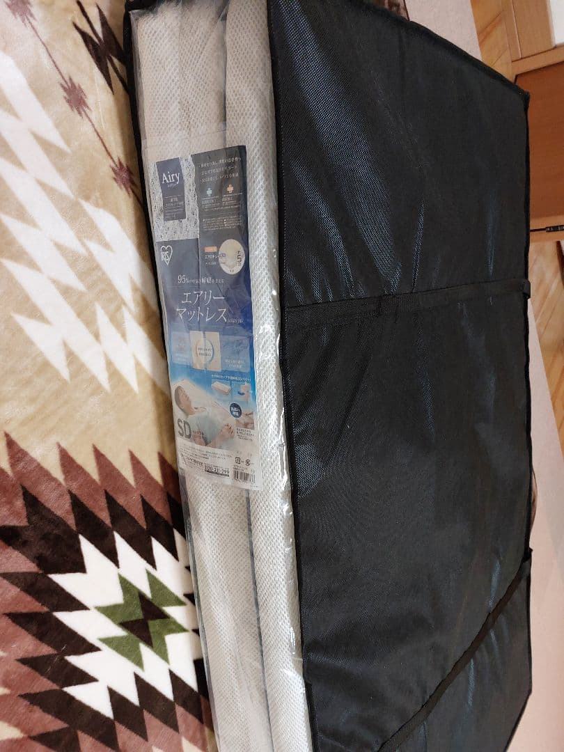 IRIS エアリー マットレス 約5cm厚 セミダブル