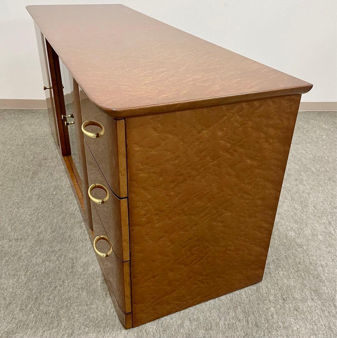 大塚家具【松創】(府中) ローボード \"バーズアイメイプル\"