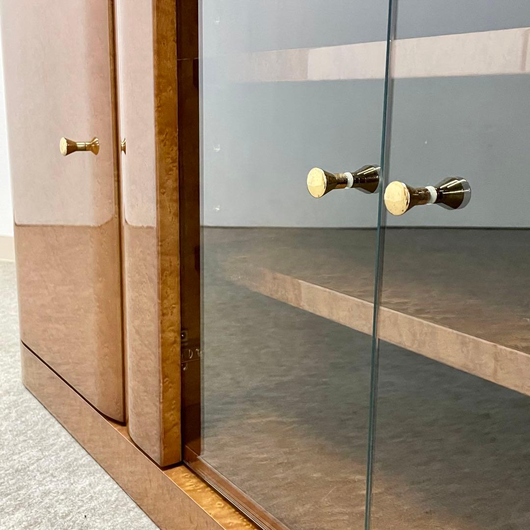 大塚家具【松創】(府中) ローボード \"バーズアイメイプル\"