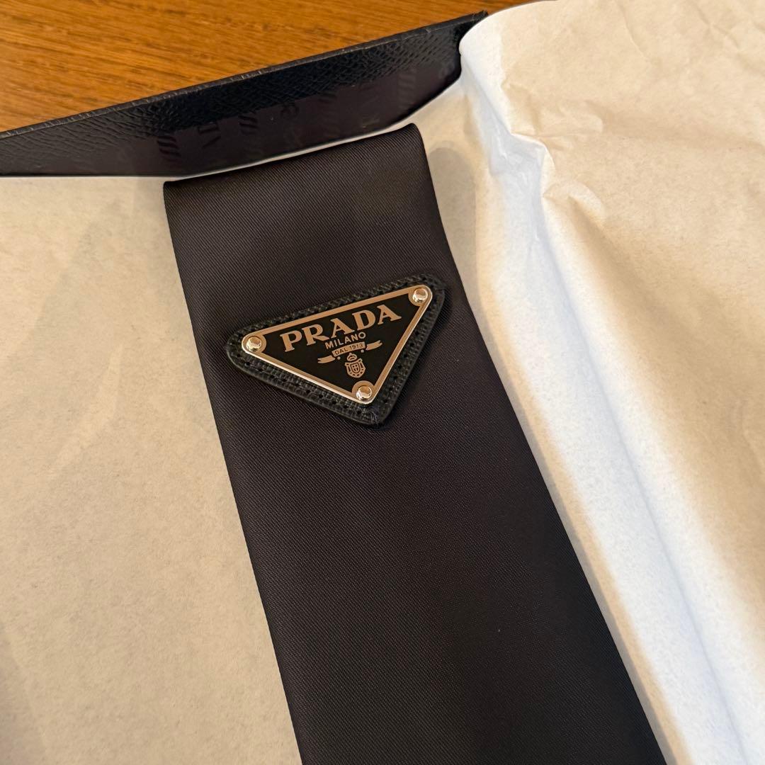 美品⭐︎PRADA ブラック ネクタイ
