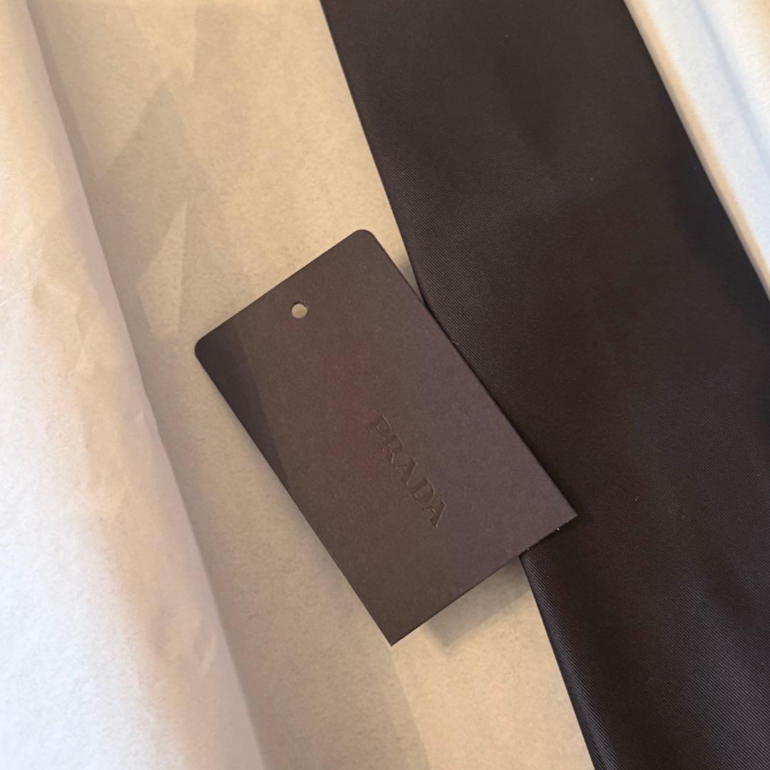 美品⭐︎PRADA ブラック ネクタイ
