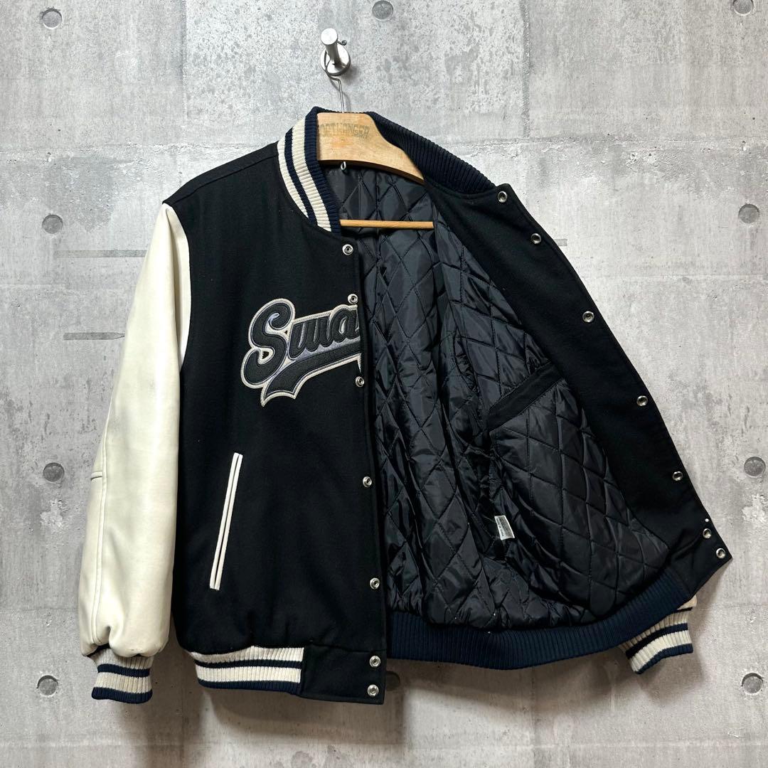 ★激レア★ SWAGGER スワッガー スタジャン レザー袖 Lサイズ