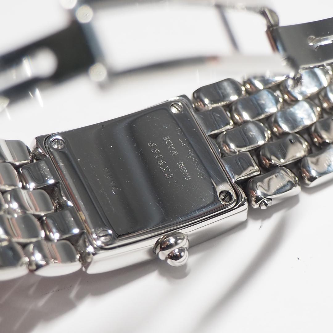 美品 ショーメ CHAUMET ケイシス スクエア ダイヤベゼル 腕時計 531