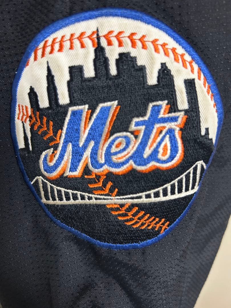 本日のみ再値下げMets スタジャン 黒/青刺繍ロゴ