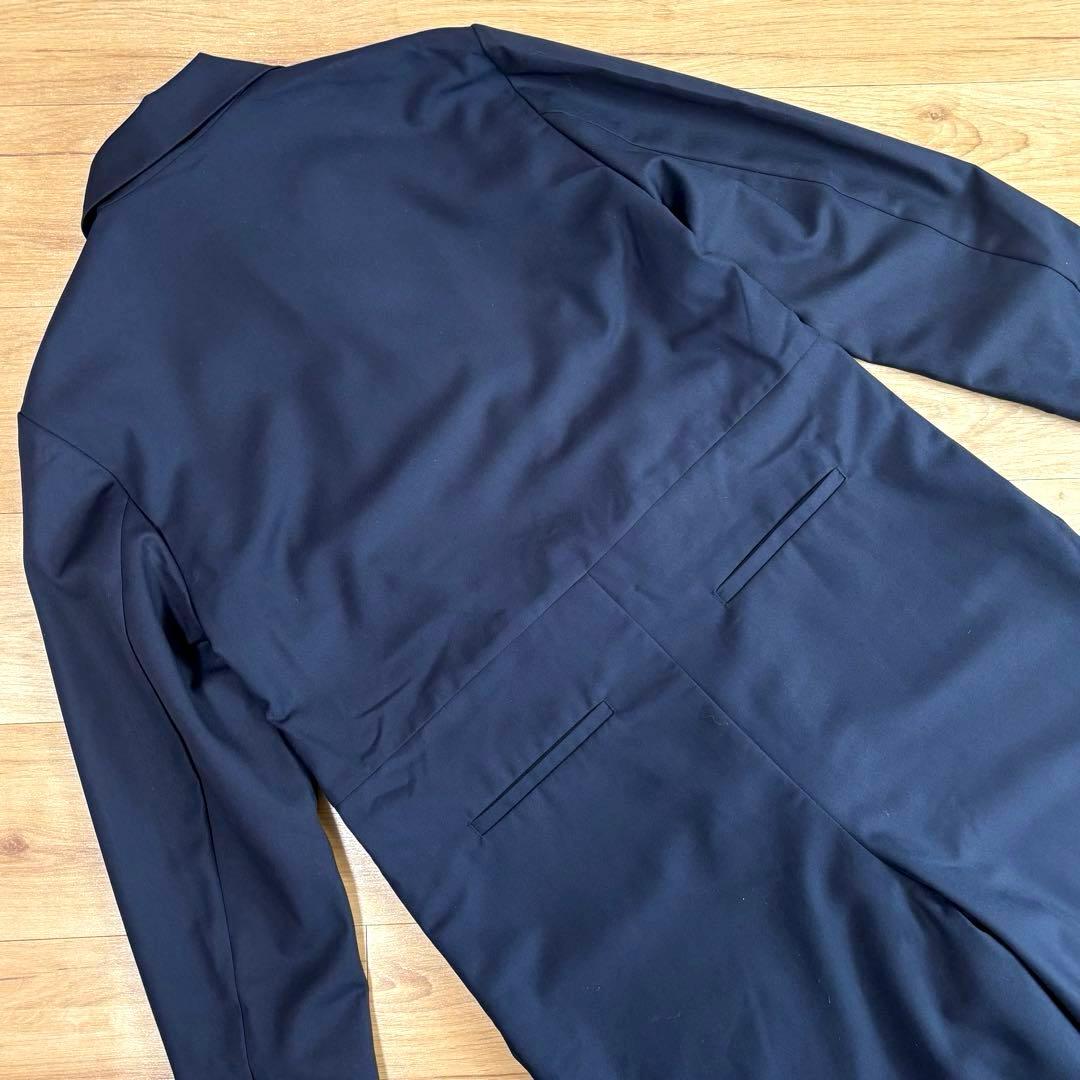 Loungedress ダブルジャケットオールインワン ネイビー ラウンジドレス