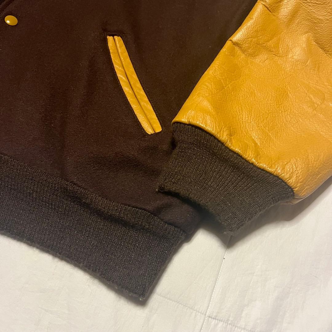 STEWART&STRAUSS スタジャン XL ブラウン キャメル USA製