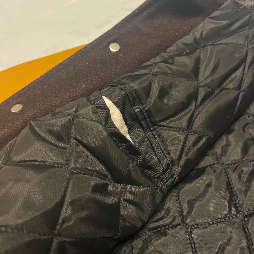 STEWART&STRAUSS スタジャン XL ブラウン キャメル USA製