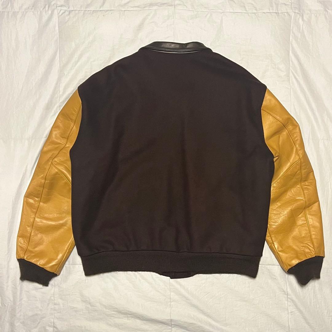 STEWART&STRAUSS スタジャン XL ブラウン キャメル USA製