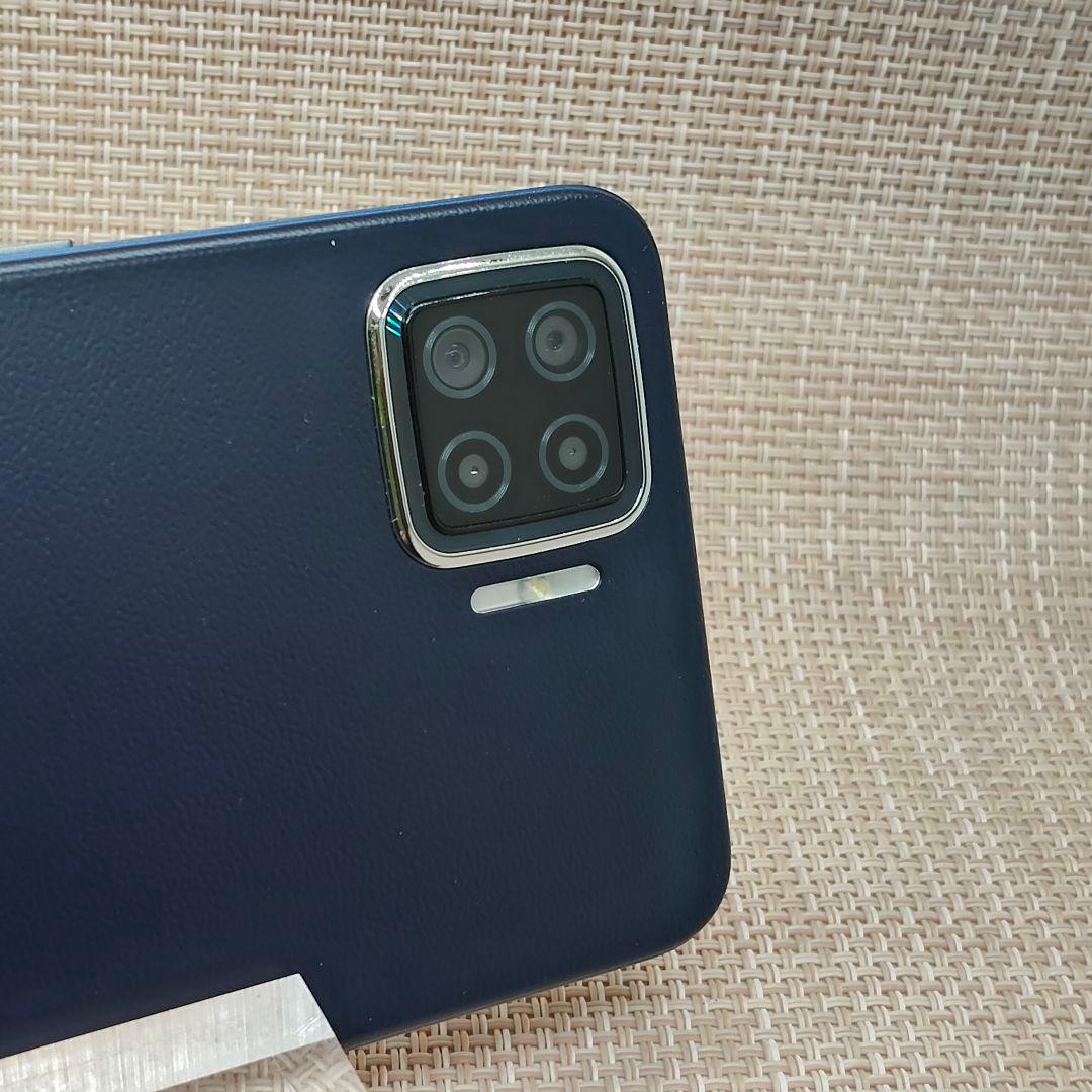 ①OPPO スマートフォン A73 ネイビーブルー