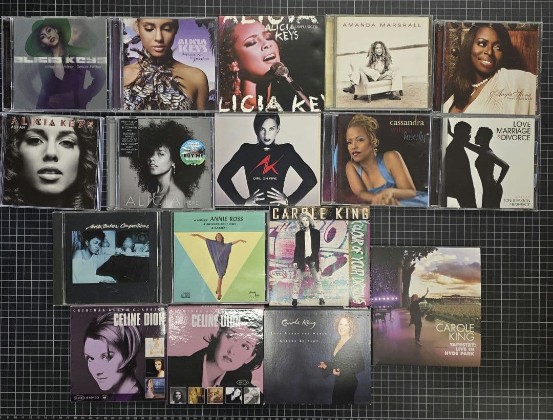 洋楽CD（Alicia Keys, Celine Dionなど）まとめ売り