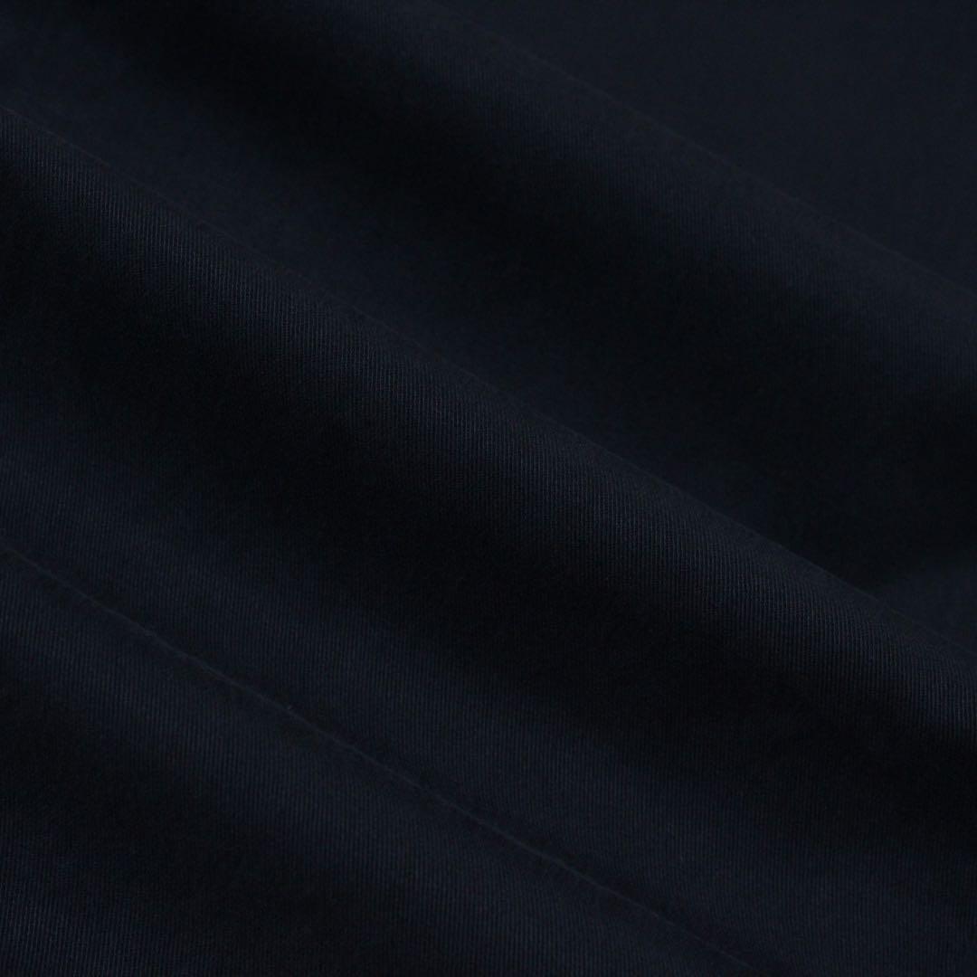 希少 スタジオニコルソン VOLI コットンリヨセルツイル タックパンツ M 紺