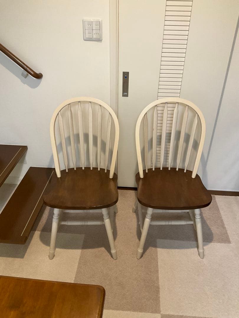 出品②　マキアート　ダイニング　テーブルx1 & チェアx2 セット