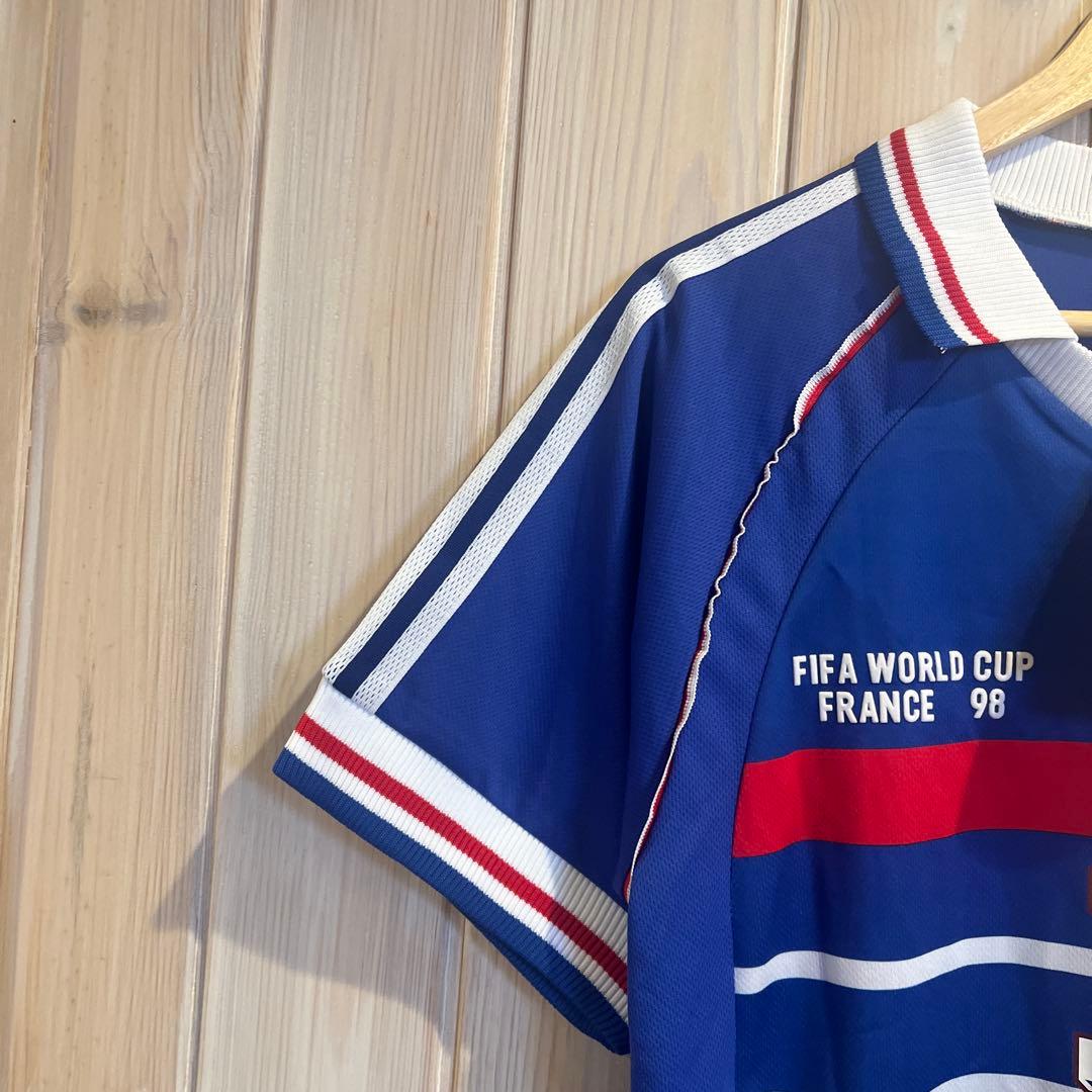 フランス代表 98年ワールドカップ シャツ 10 ZIDANE ヴィンテージユニ